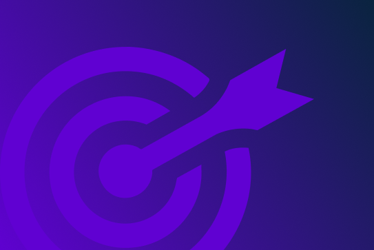 Abstract purple bubbles